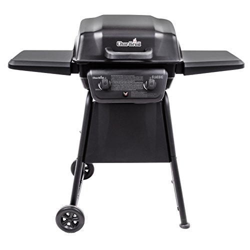 American Gourmet 463672717 Classic 280 2-Burner Liquid Propane Gas Grill, No Side, Black