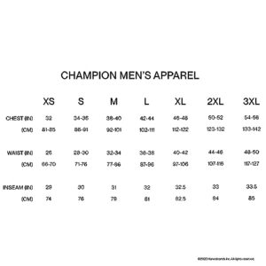 Champion Men's Crewneck, Powerblend Fleece Sweatshirt, Crewneck Sweatshirts(Reg. or Big & Tall)