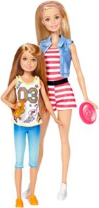 barbie sisters barbie & stacie dolls, 2 pack
