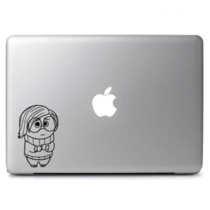 trademark unique deals inside out sadness vinyl sticker decal, die cut vinyl decal for windows, cars, trucks, tool boxes, laptops, macbook - virtually any hard, smooth surface
