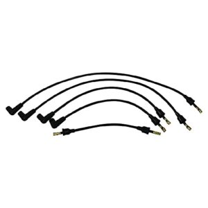 complete tractor 1100-0703 spark plug wire set compatible with/replacement for ford holland 8n 8n12259