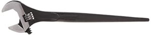 crescent 10" adjustable black oxide construction wrench - at210spud