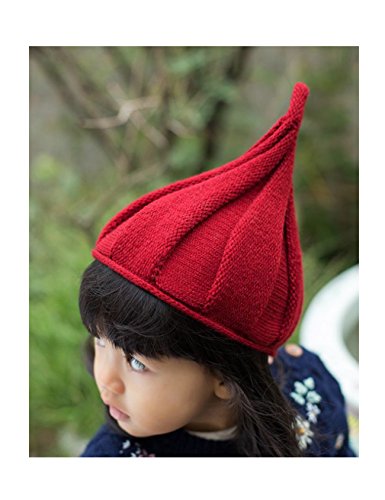 Letuwj Babies Beanie Knitted Acorns Caps Sharp Pointed Cap Light Coffee One Size