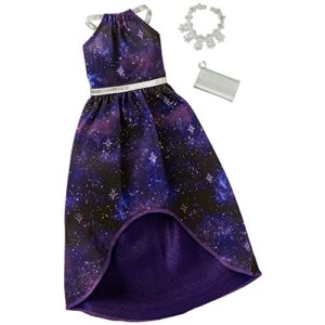 Barbie Fashions Complete Look Black Starry Print