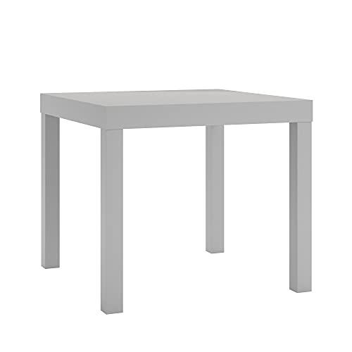 Ameriwood Home Parsons Modern End Table, Gray