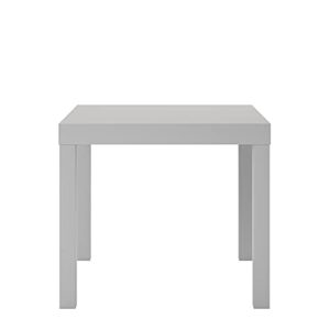 Ameriwood Home Parsons Modern End Table, Gray