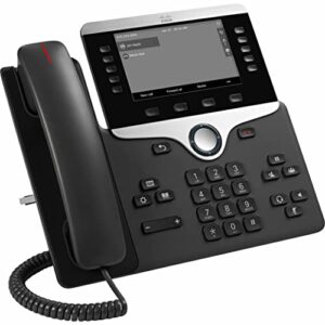 Cisco 8811 IP Phone - Corded - Wall Mountable, Desktop - Charcoal