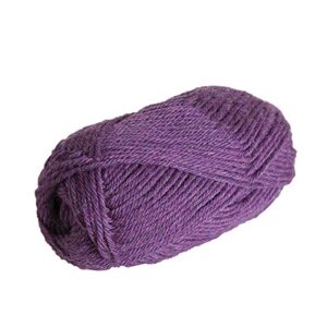 Knit Picks Wool of The Andes Worsted Weight Purple 100% Wool Yarn (10 Balls - Amethyst Heather)