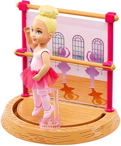 Barbie Doll Dance Coach Play Set with Working Stage!