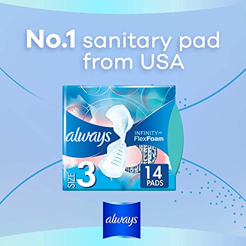 Always Radiant Teen Pads Get Real Regular Unscented w/Wings - 14ct