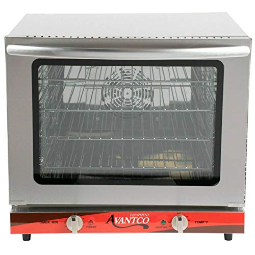 Avantco CO-28 Half Size Countertop Convection Oven, 2.3 Cu. Ft. - 208/240V, 2800W