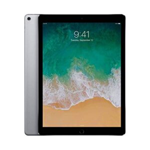apple ipad pro tablet (128gb, wi-fi, 9.7in) gray (renewed)