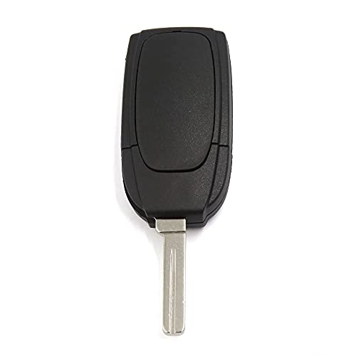 uxcell Car Replacement Remote Key Fob Shell Case for Volvo S60 S80 V70 XC70 XC90 5 Key Button Black