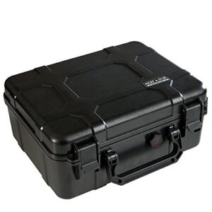 herf-a-dor travel humidor 40 cigar capacity-durable, airtight, crushproof travel humidor