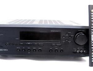 Onkyo HT-R520 WRAT Wide Range Amplifier Technology 6.1 Channel AV Audio Video Stereo/Home Theatre Receiver Complete with Remote, AV Cables and PDF Online Digital Instruction Manual