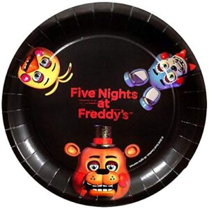 forum novelties five nights at freddy's dinner plates (8)