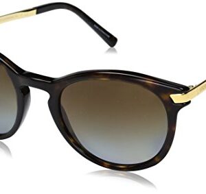 Michael Kors Adrianna III Dark Tortoise/Brown Gradient Polarized One Size