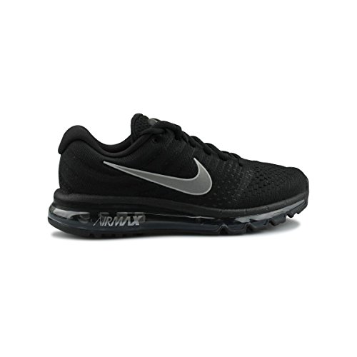 Nike Men's Air Max 2017 shoes, Black/White/Anthracite, 8.5