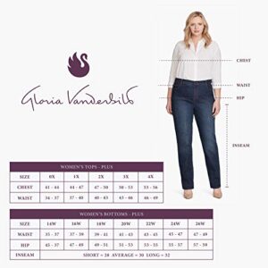 Gloria Vanderbilt Women's Petite Amanda Classic High Rise Tapered Jean, Scottsdale Wash, 14P