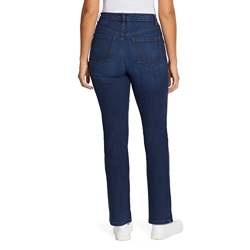 Gloria Vanderbilt Women's Petite Amanda Classic High Rise Tapered Jean, Scottsdale Wash, 14P