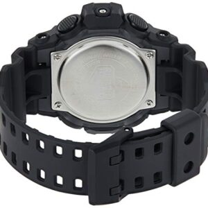 Casio Men's 'G Shock' Quartz Resin Casual Watch, Color:Black (Model: GA-700-1BCR)