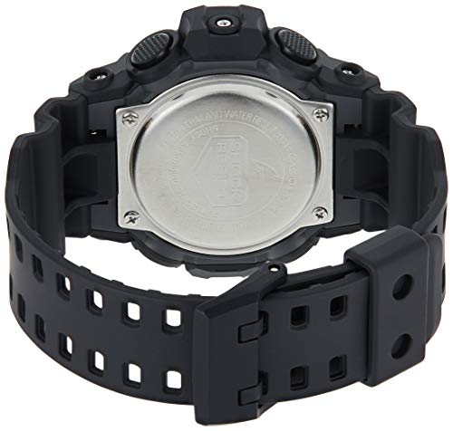 Casio Men's 'G Shock' Quartz Resin Casual Watch, Color:Black (Model: GA-700-1BCR)