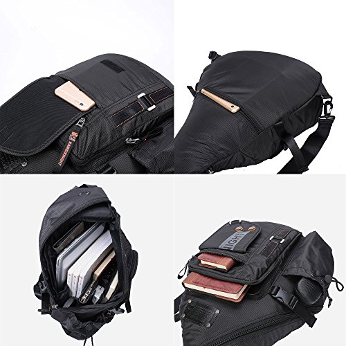 LAMMOK Large Sling Backpack, Sling Chest Bag Shoulder Crossbody Daypacks Fits 14.1-Inch Laptop for Travel Outdoor Men Women