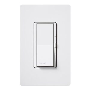 Lutron Diva LED+ Dimmer Switch for Dimmable LED, Halogen and Incandescent Bulbs, 150W/Single-Pole or 3-Way, DVCL-153P-WH-3, White (3-Pack)