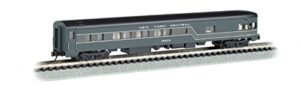 bachmann industries smooth side new york central n-scale observation car, 85'
