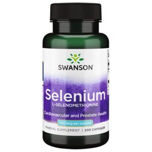 swanson selenium (l-selenomethionine) 100 mcg 200 capsules