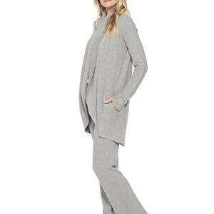 Barefoot Dreams® CozyChic Lite® Women's Circle Cardi, Pewter, Large