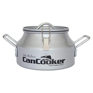 cancooker companion 1.5 gallon steam cooker, safe convection steam cooker for camping and home use,g15-2016,silver