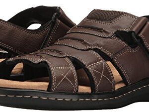 Dockers Men's Shorewood Fisherman Sandal, Briar, 9 M US