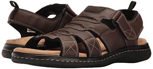 Dockers Men's Shorewood Fisherman Sandal, Briar, 9 M US