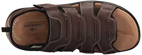 Dockers Men's Shorewood Fisherman Sandal, Briar, 9 M US