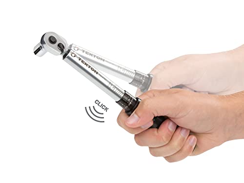 TEKTON 1/4 Inch Drive Dual-Direction Click Torque Wrench (10-150 in.-lb.) | TRQ21101