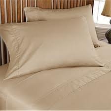 plushy comfort queen sleeper sofa bed sheet set, color taupe solid, 100 percent egyptian cotton 800 thread count