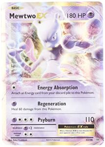 pokemon - mewtwo-ex (52/108) - xy evolutions - holo