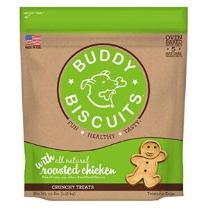 buddy biscuits oven-baked, healthy whole-grain, crunchy treats for dogs