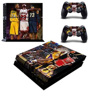 vanknight ps4 console skin ps4 controller skins basketball 3 goat video game console vinyl sticker wrap decal for playstation