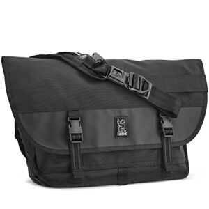 chrome citizen messenger satchel bag seat belt buckle 26 liter black