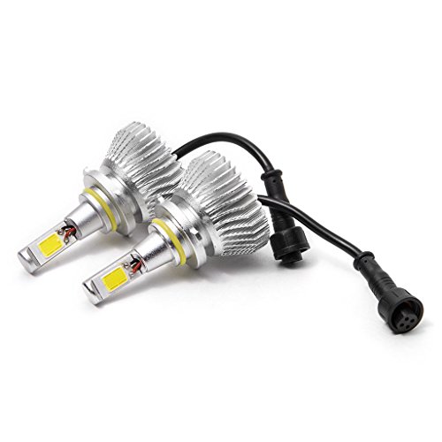 Biltek LED High Beam Conversion Bulbs Compatible with 1991-1993 Ferrari F40 (9005 Bulbs)