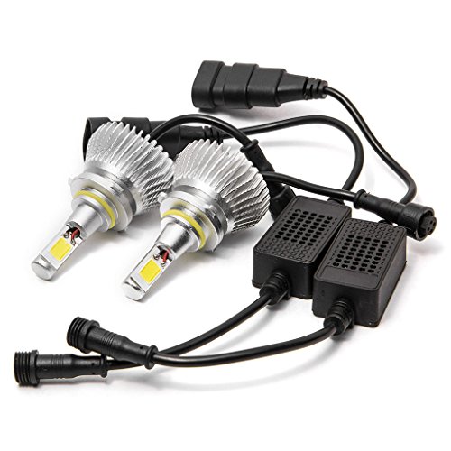 Biltek LED High Beam Conversion Bulbs Compatible with 1991-1993 Ferrari F40 (9005 Bulbs)