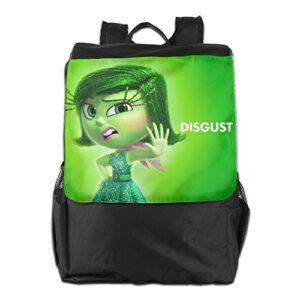 inside out five emotions disgust outdoor backpack travel bag