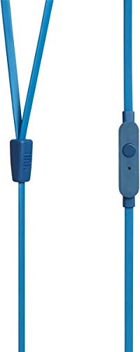 JBL T110 Blue Earphones De Botón Con Micrófono Integrated