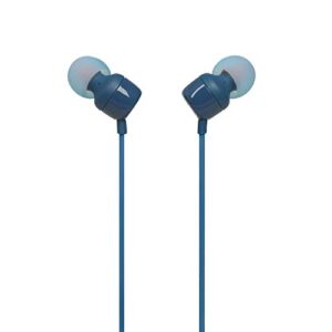 JBL T110 Blue Earphones De Botón Con Micrófono Integrated