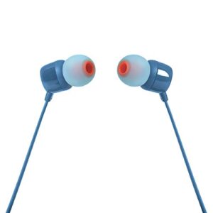 JBL T110 Blue Earphones De Botón Con Micrófono Integrated