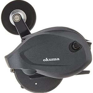 Okuma Komodo SS Large Capacity Low Profile Baitcaster, KDS-463P, 130 yds-30LB, Power Handle , Grey