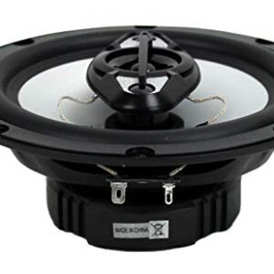 BOSS Audio Systems NX654 Onyx 6.5 Inch 400 Watt 4-Way 4 Ohm Full Range Car Audio Coaxial Stereo Speakers with Mylar Dome Tweeters, 2 Pairs