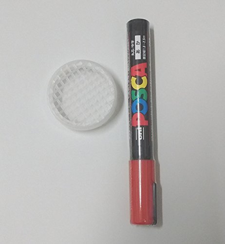 Posca Queen bee red color marking pen non-toxic pc5m & push in queen cage